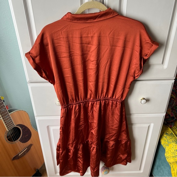 Burnt Orange Lucky Brand Dress 🧡 - Picture 4 of 6